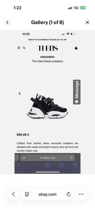 Dsquared2 The Giant обувки