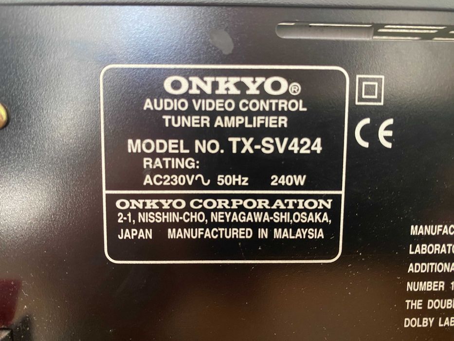 statie / amplificator onkyo tx sv424