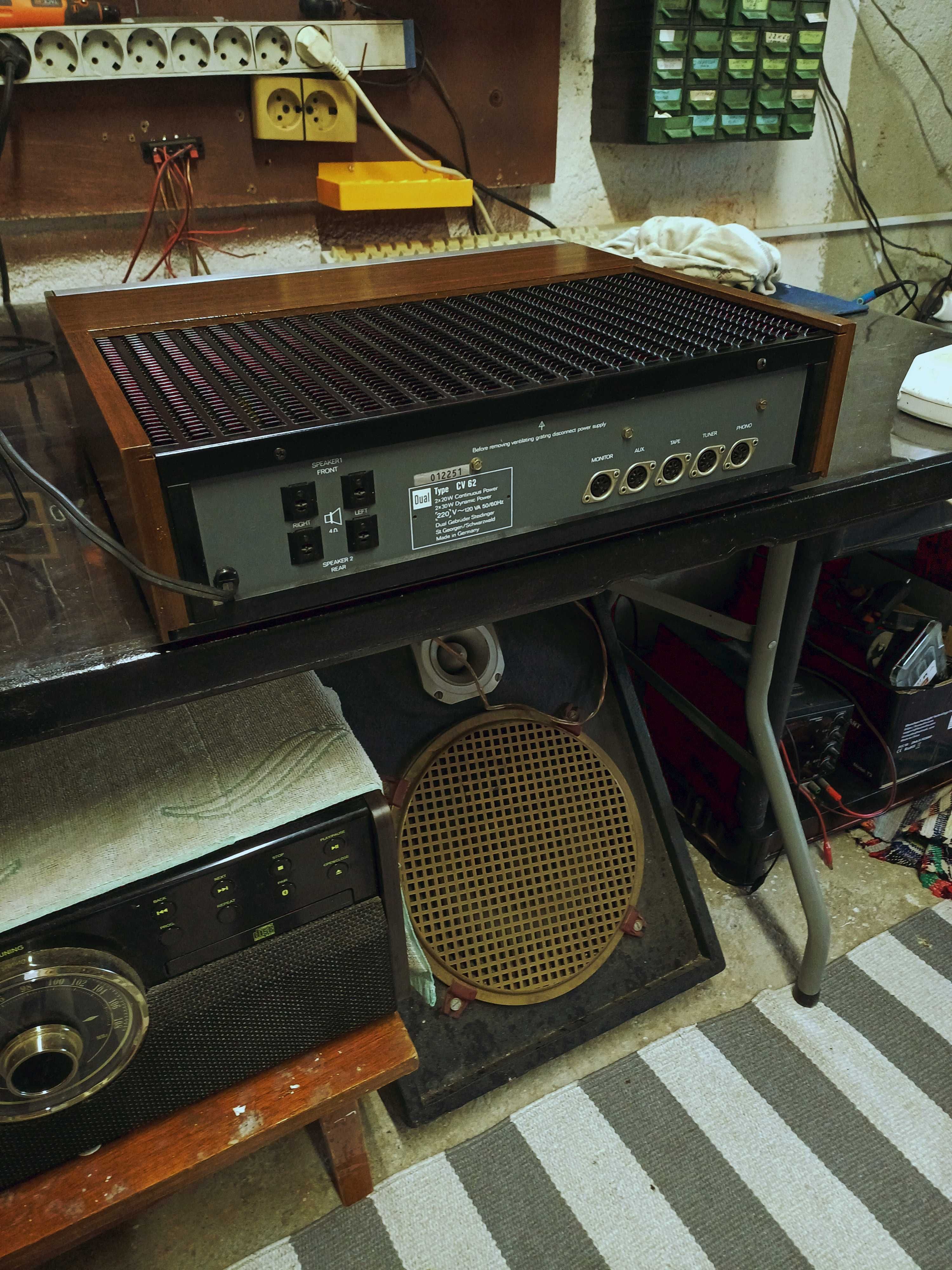 Dual cv-62 vintage amplificator