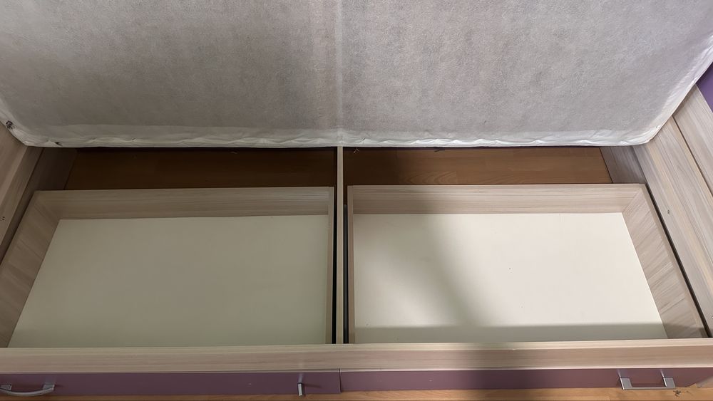 Легло със ракла и матрак 190/82см