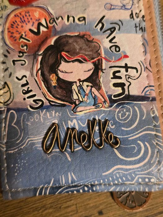 Anekke оригинално дамско цветно портмоне