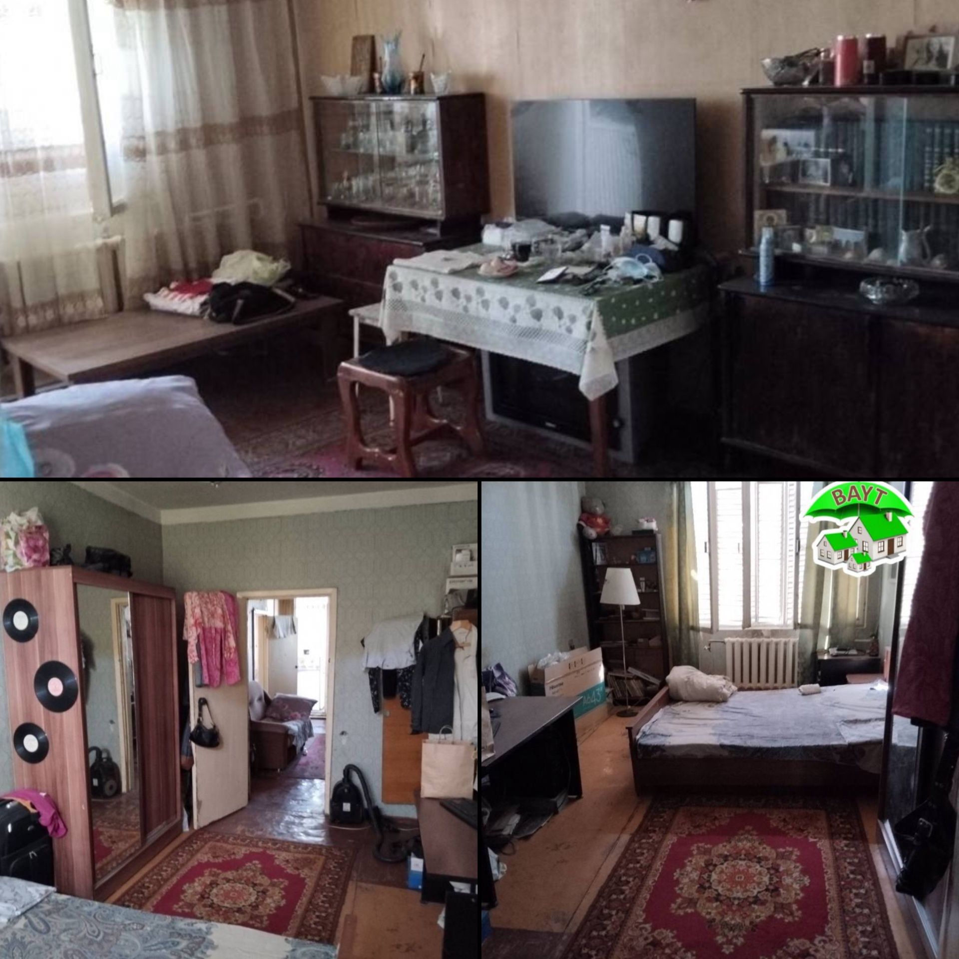 #ЗЕРКАЛКА, 50м², Чиланзар 21 Квартал, 2 Комнатная Квартира Продаётся