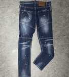 Blugi Dsquared2 originali – skinny fit  cu patch canoe marime 48