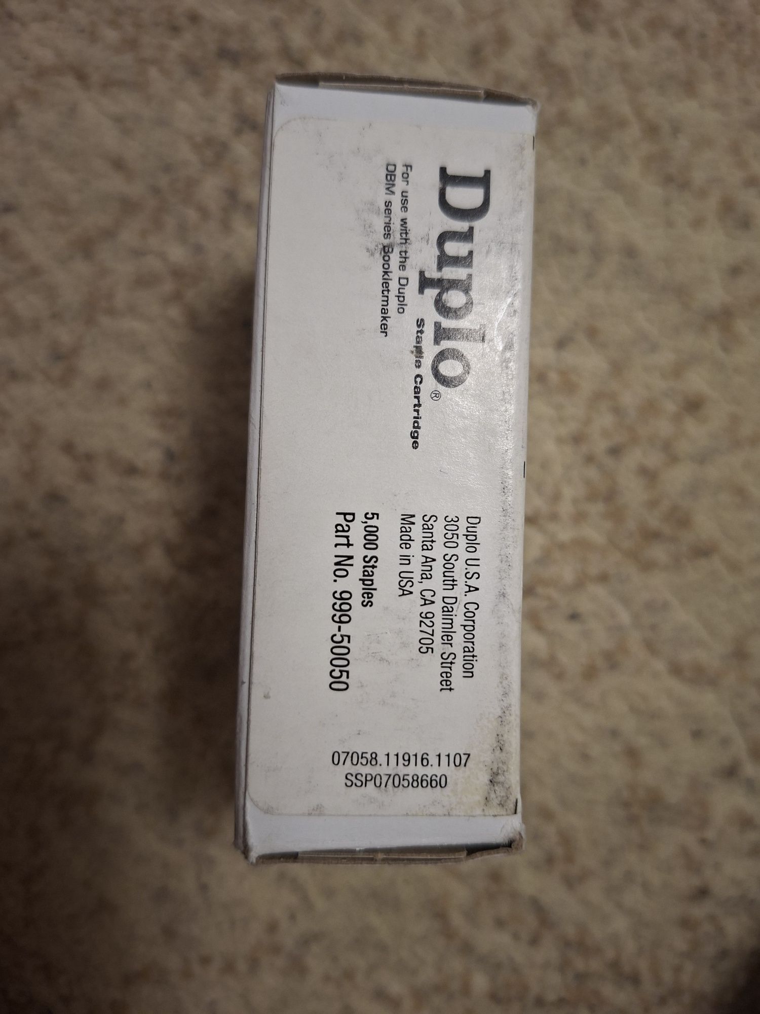 Duplo Картридж со скобами для DBM-120 DUP1305, 100/120 DBM (5000шт.)