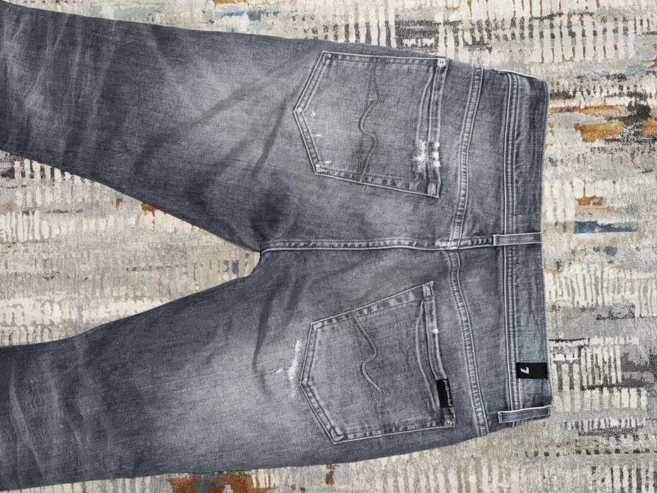 7 for all mankind men's jeans (originali) skinny