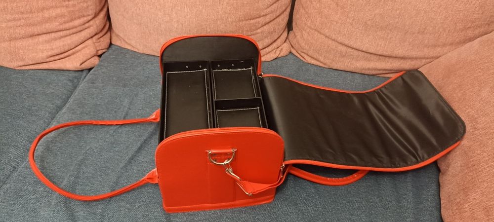 Козметична чанта Fraulein 38, червена