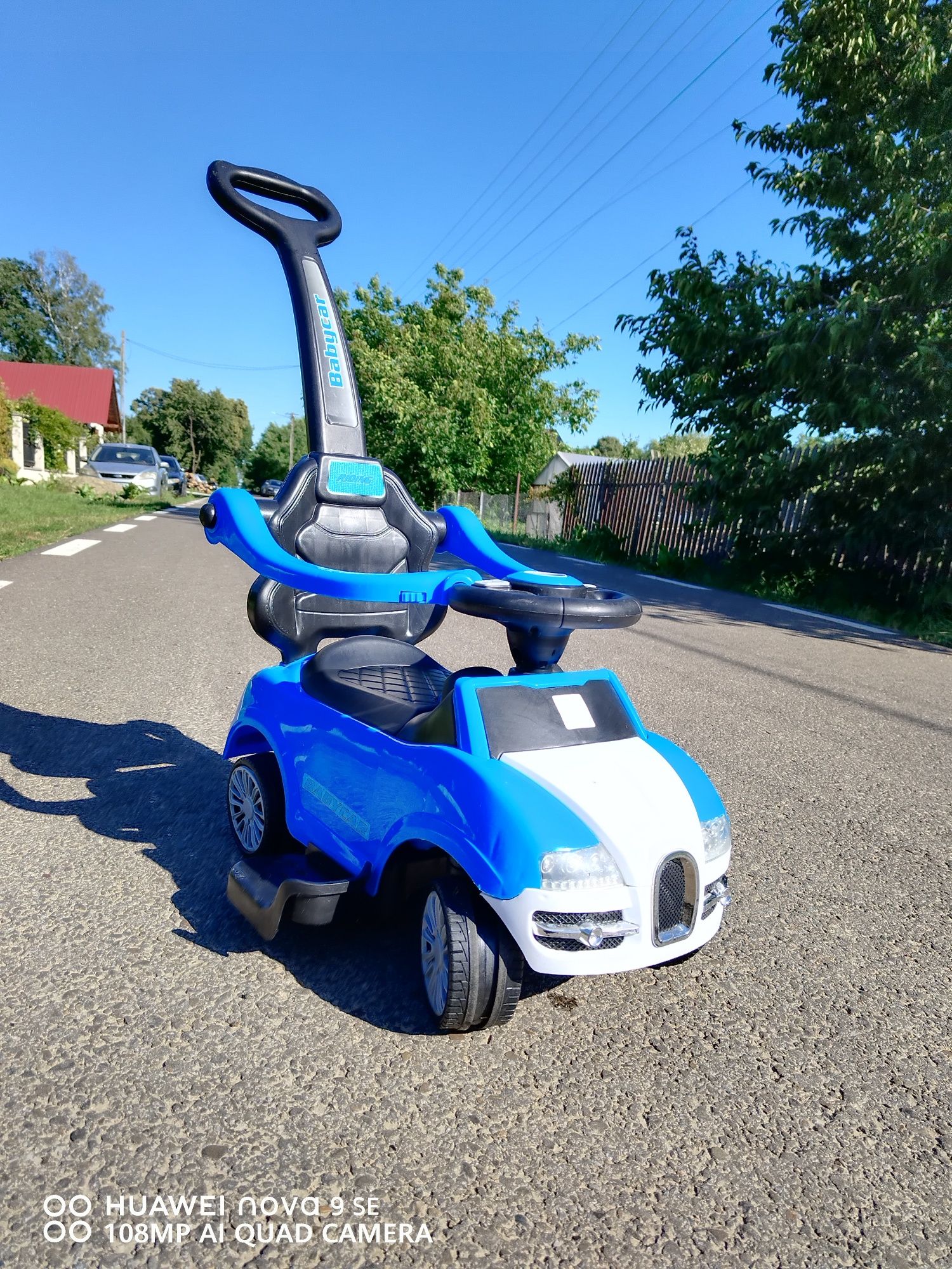 Mașinuța copii doua moduri