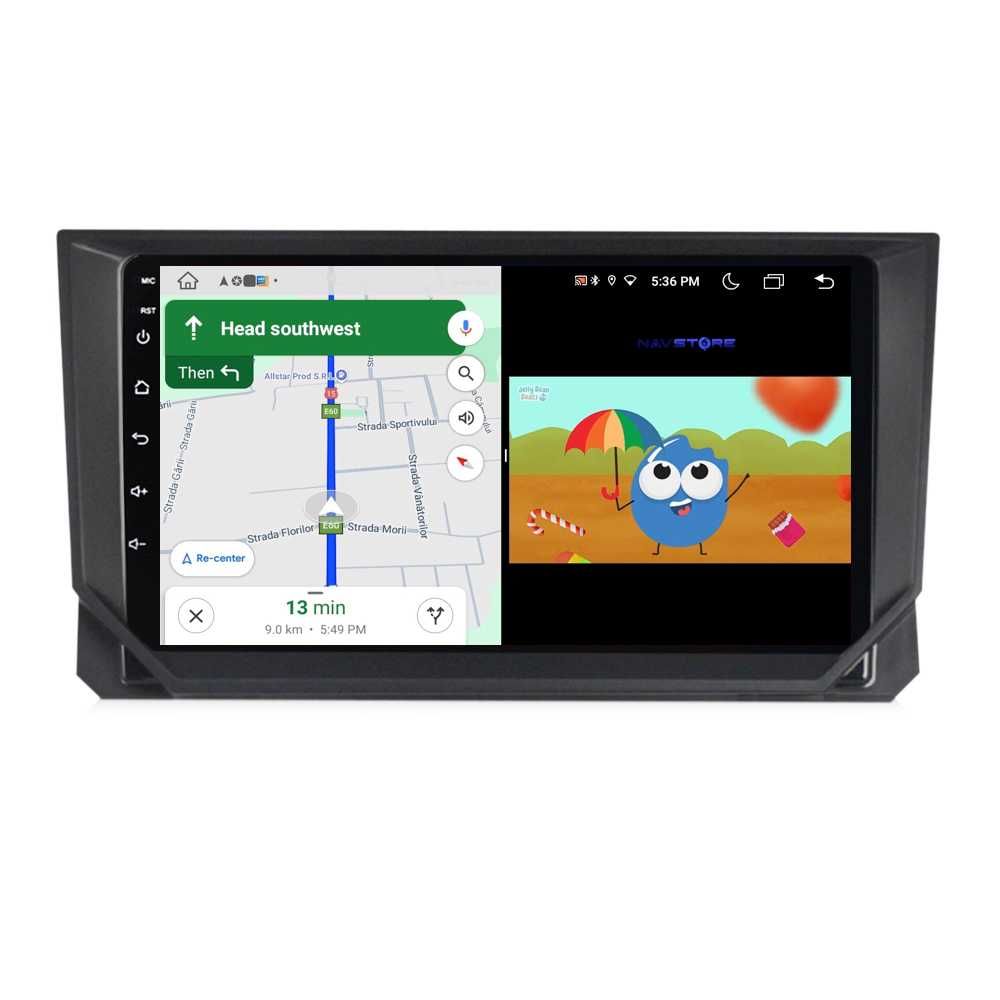 Navigatie Dedicata Seat Ibiza (2017-2025) ,9 Inch,Wi-Fi BT,Carplay