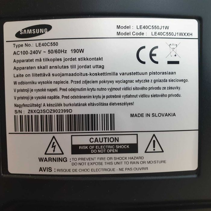 Smart TV Samsung diagonala 101