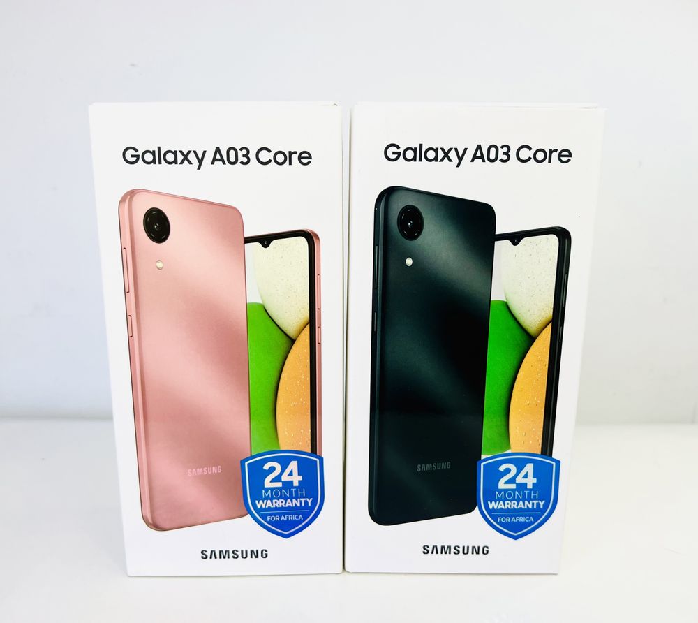 НОВ! Samsung Galaxy A03 Core 32GB 2RAM Onyx / Bronze 2г. Гаранция!