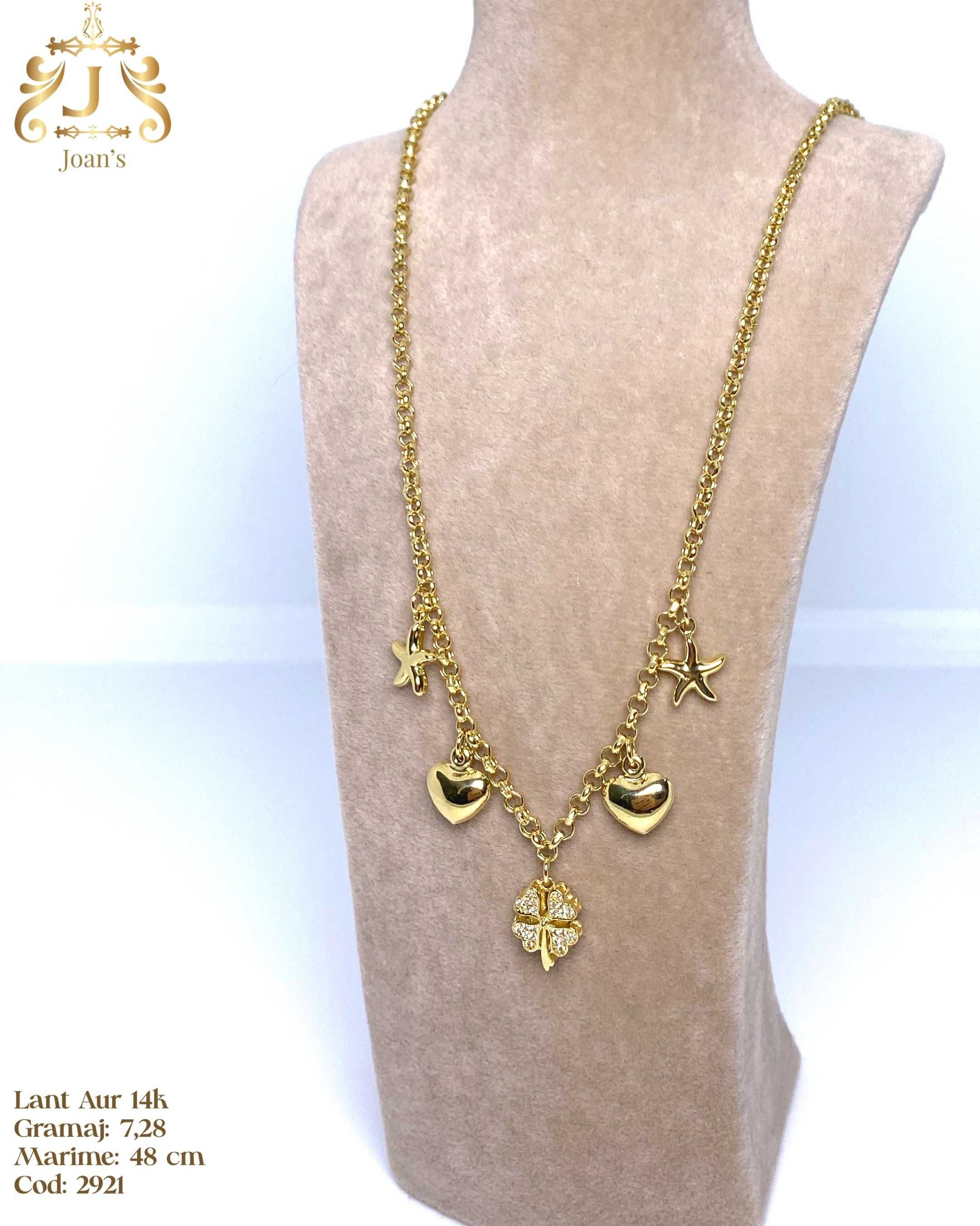 (2921) Lant Aur 14k, 7,28 grame FB Bijoux Euro Gold