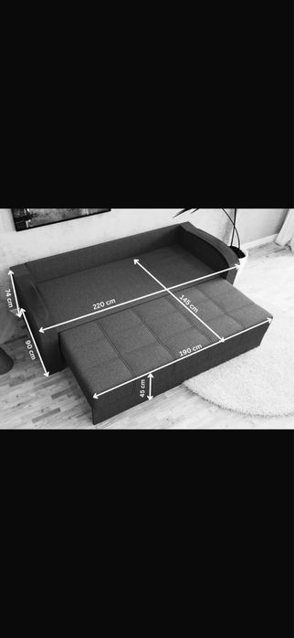 Canapea vivo Gri inchis