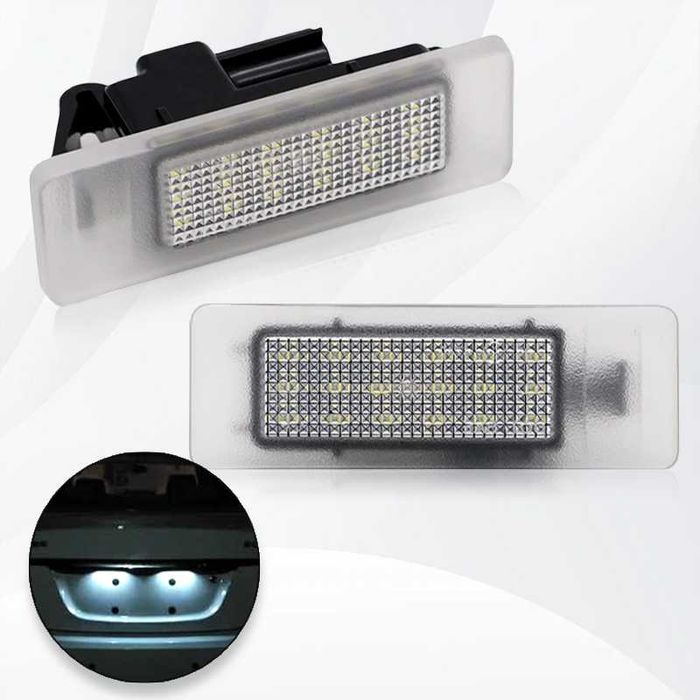 LED Плафони за заден номер Renault Megane Scenic Kadjar Dacia Clio