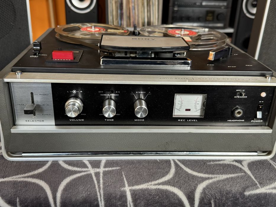 Magnetofon Sony Solid State Stereo Center 230 Recorder !
