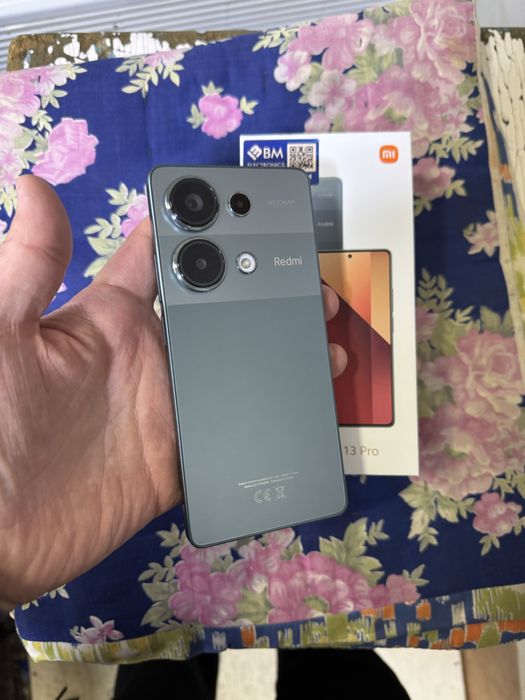 redmi not 13 pro pamit 8.256g holati ideal karopka dak bor