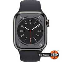 Apple Watch Series 8 45mm, Stainless Steel, A2775 | UsedProducts.ro