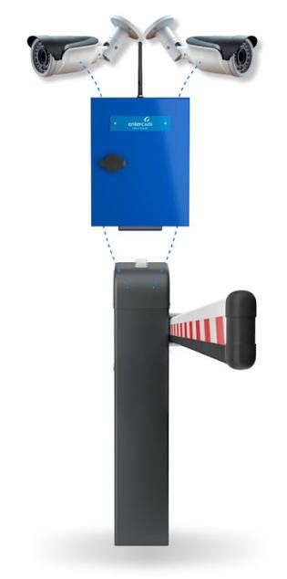 Шлагбаум камера домофон