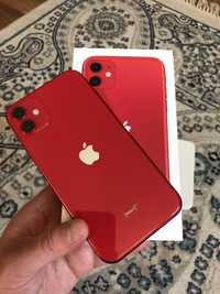 Продам IPhone 11 64G 80% Red в идеальном состянии все работает