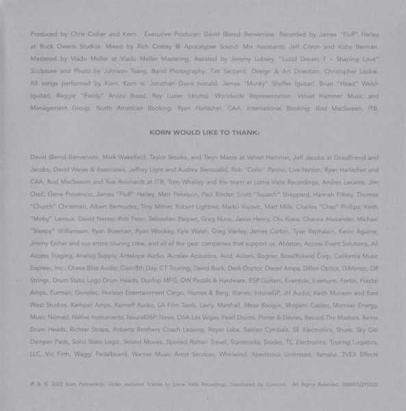 CD Korn - Requiem 2022