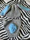 Costum crosetat bebe