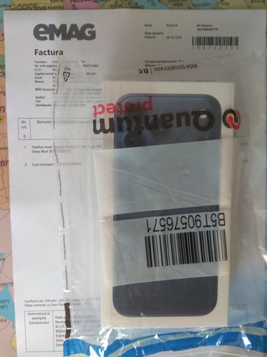 iPhone 17 pro max Deep blue  1 tb,nou