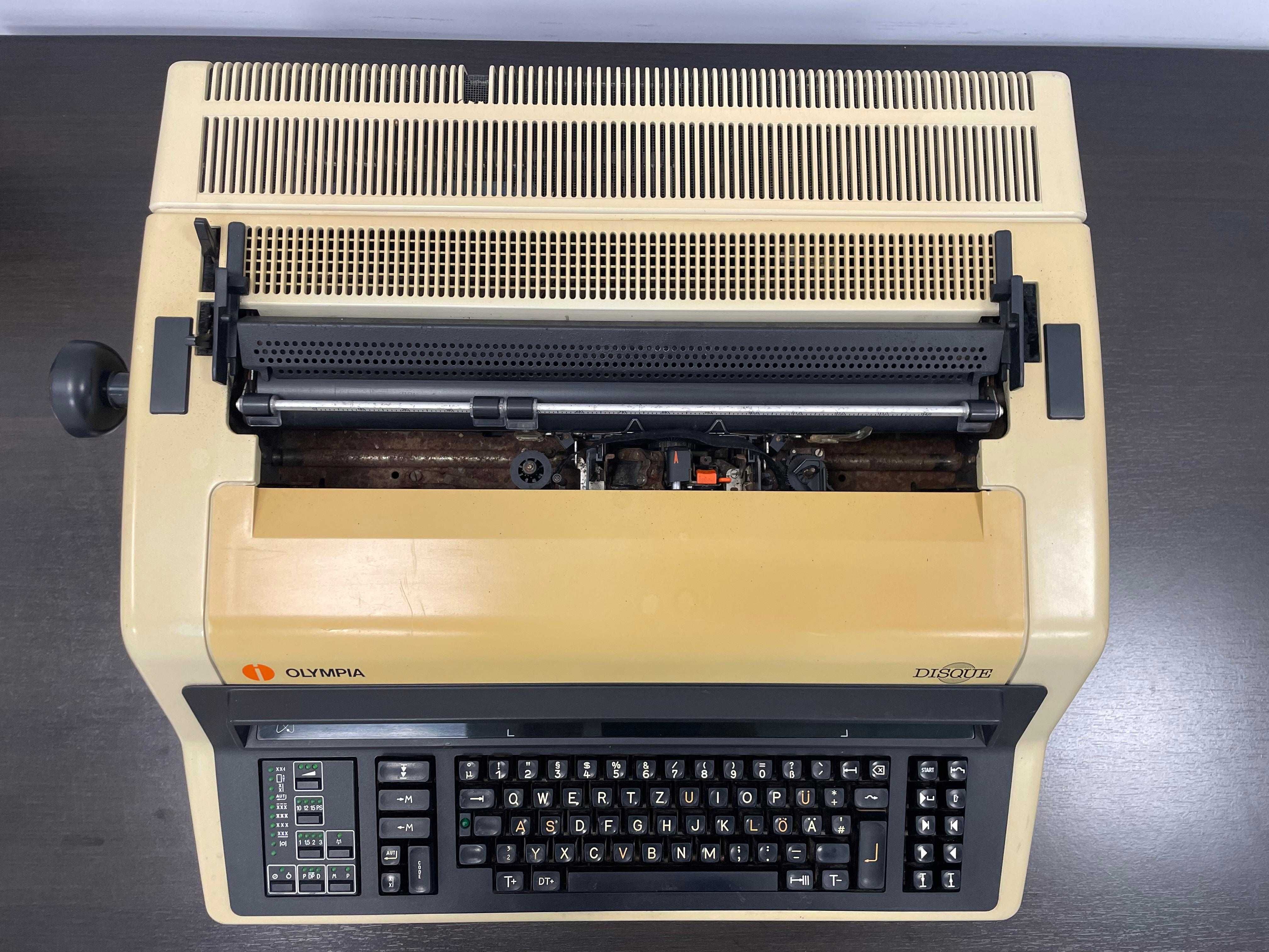 Masina de scris pt. decor - Olympia Disque electronic writing system