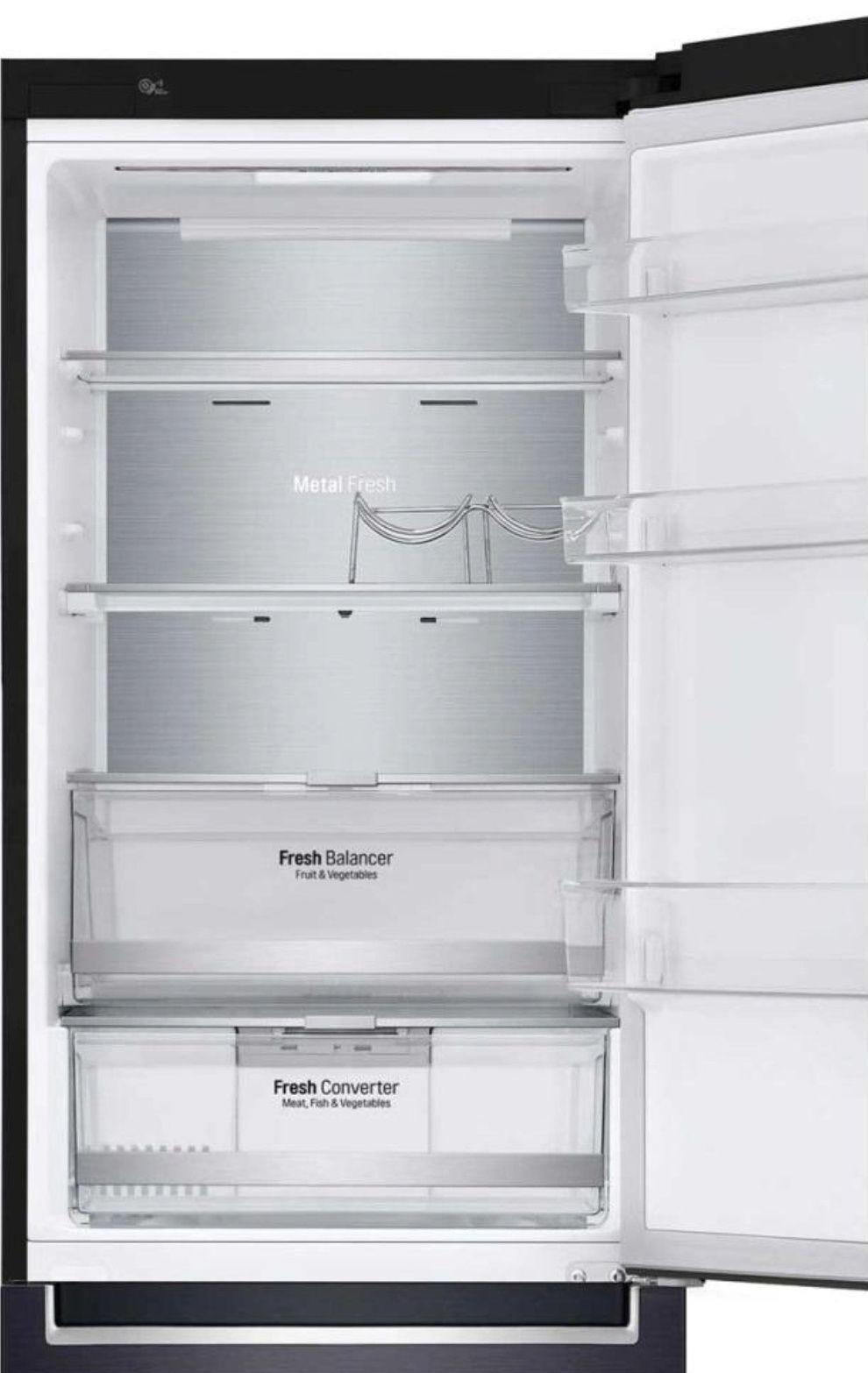 Холодильник 341л LG DoorCooling+ GC-B459SBUM