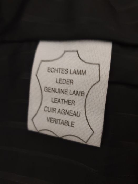 Pardesiu piele negru nr.M