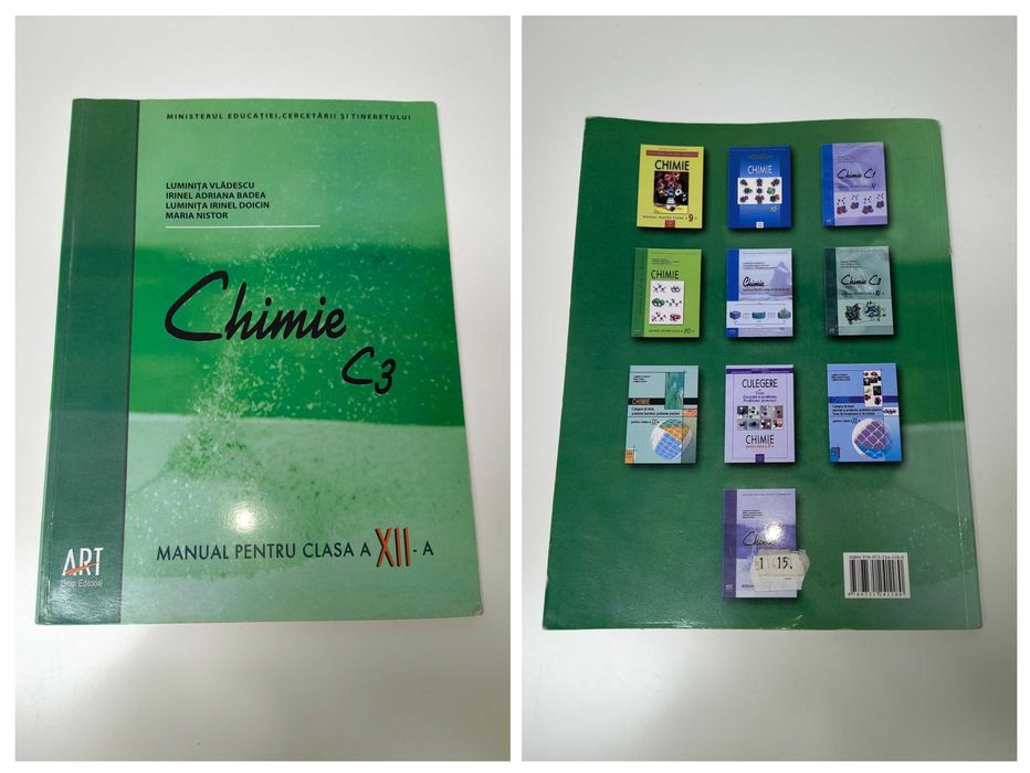 Carți Liceu - Bac Romana - Matematică M2 Chimie C3