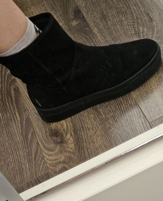 Ghete piele întoarsă Anna Cori mărimea 37