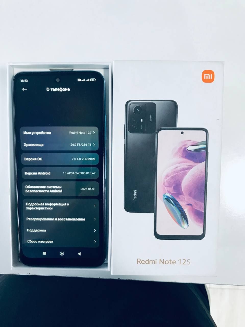 Redmi note 12s 8/256 gb