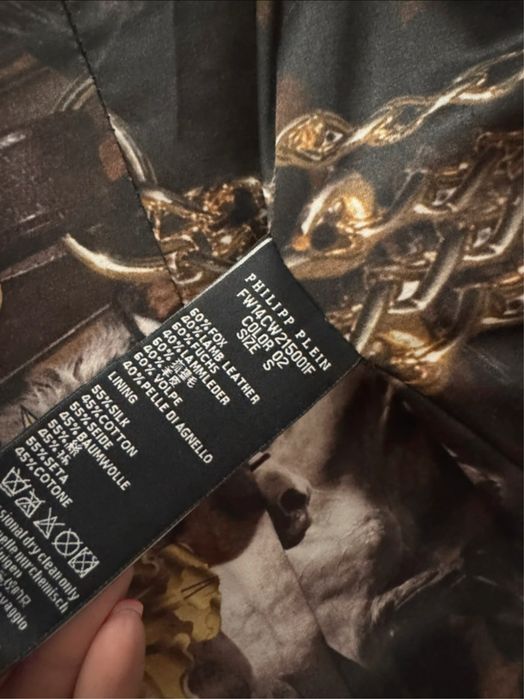 Blana combinat cu piele