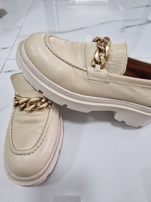 Pantofi casual/ loafers piele dama