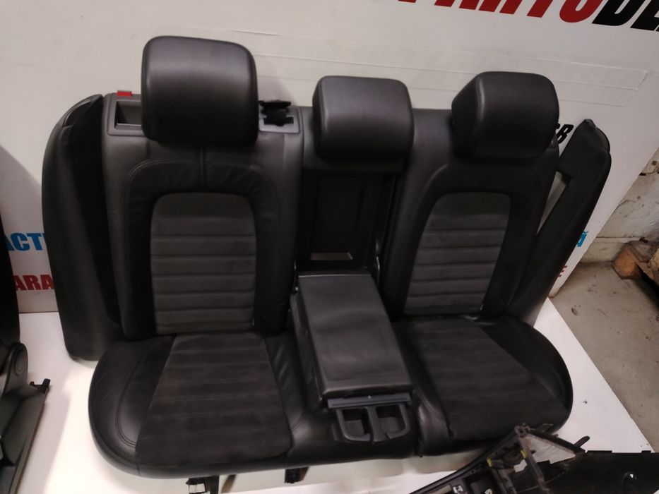 Scaune interior Piele Alcantara Fete uși cotiera Passat B6 Break Combi