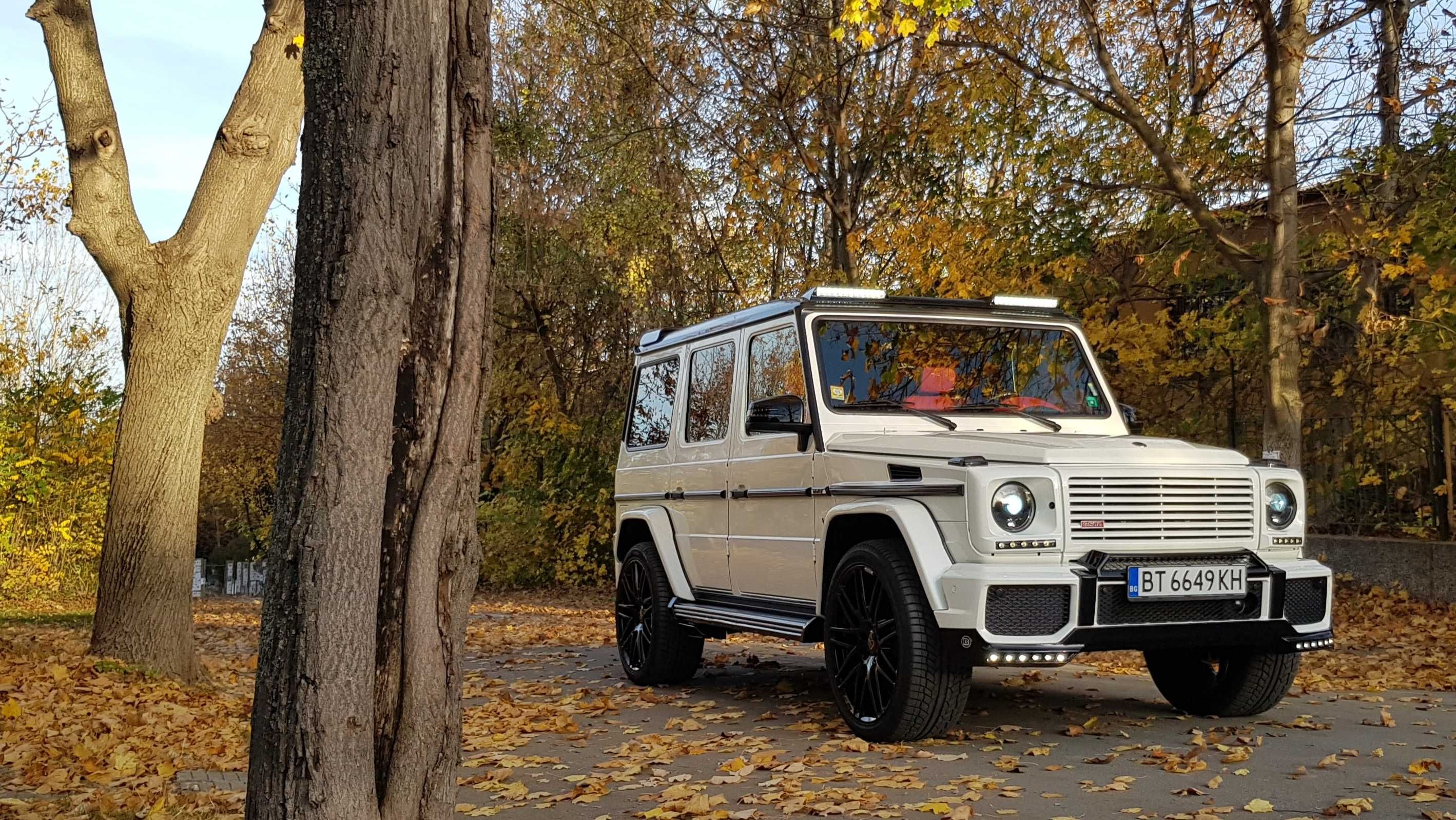 Карбон спойлер таван Mercedes G-class W463