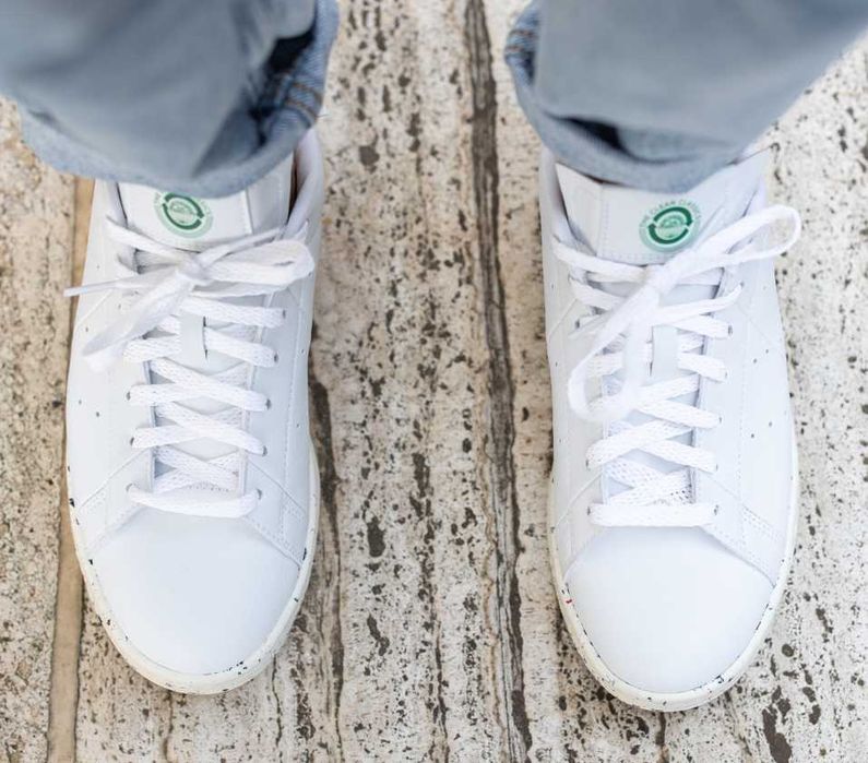 Оригинални кецове с коркова стелка *ADIDAS STAN SMITH * EU43.5 - 44.5