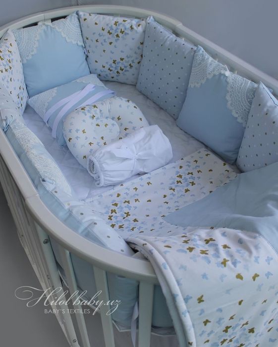 Бортики для кроватки малыша