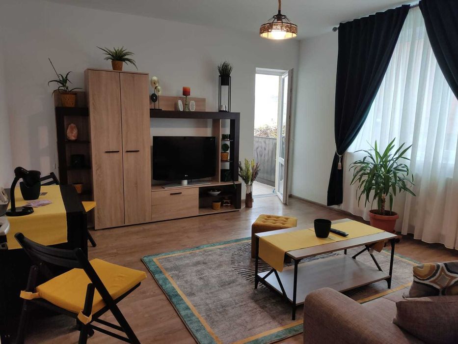 Apart. mobilat si utilat modern, 52 mp, parter, Cart. Toamnei