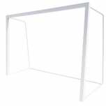 Porți Fotbal Profesionale 3x2 m - Oțel Pătrat 80x80 mm