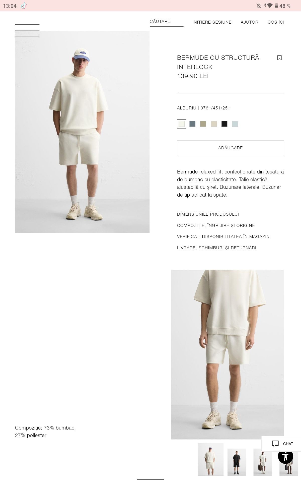 Pantaloni bermude