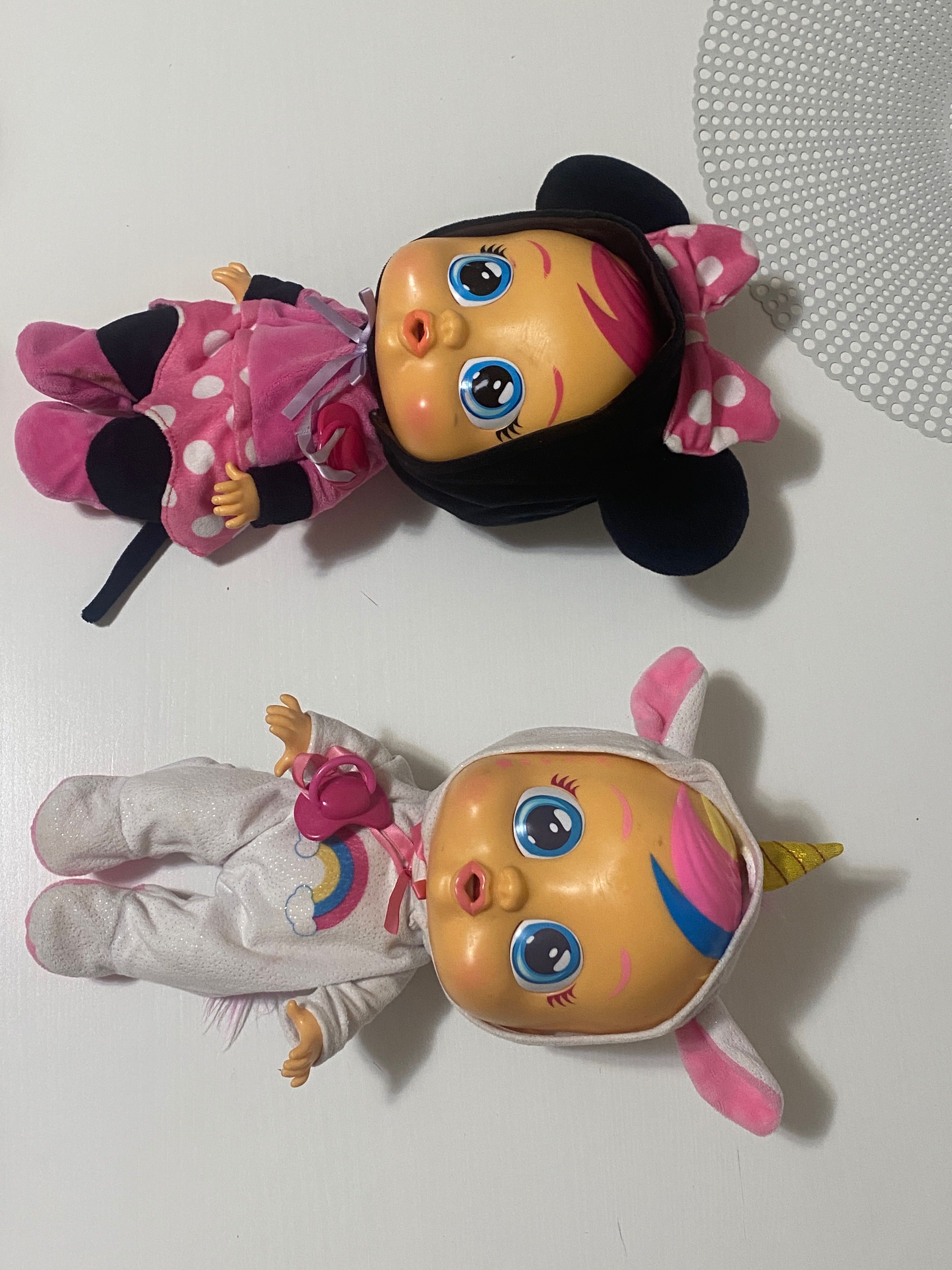 Baby Cry , papusa Luvabella, Baby Alive, Baby Born , Lotte, Minnie