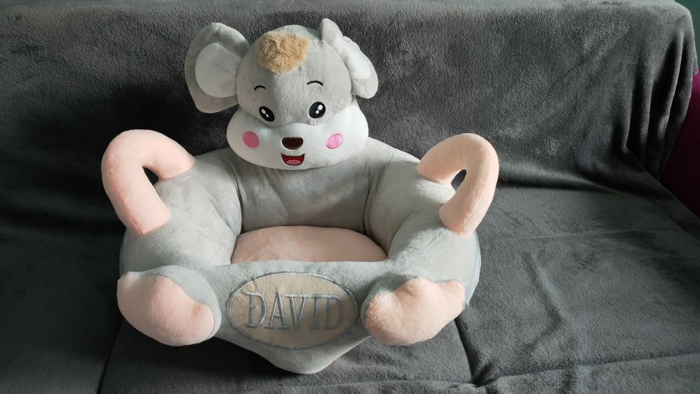 Fotoliu de plus pentru bebeluși personalizat