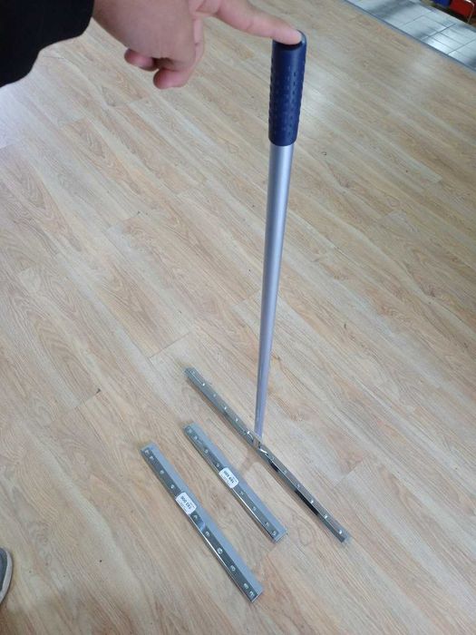 Швабра с резиновым лезвием 45см/55см/75см