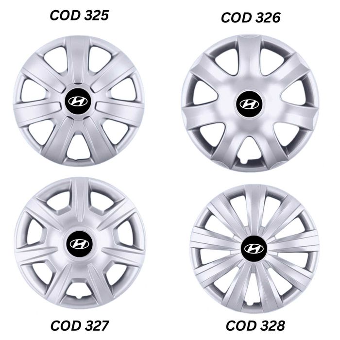 Capace roti R15 Hyundai diverse modele, pentru jante de tabla