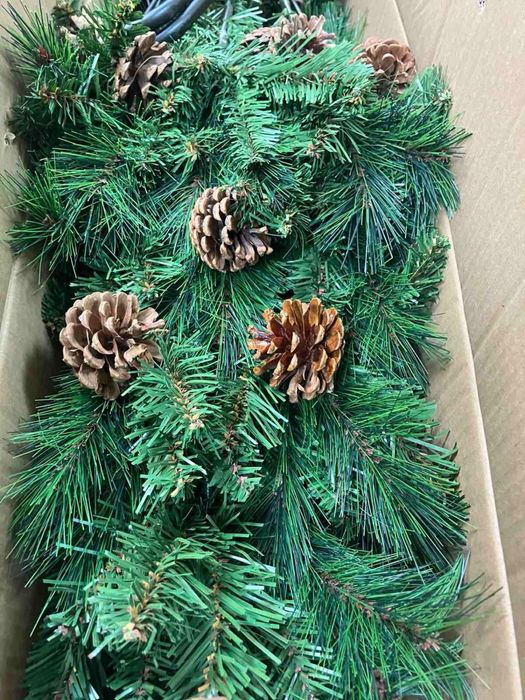 Коледни Елхи като Истински с Шишарки – 150 см, Ширина 78 см