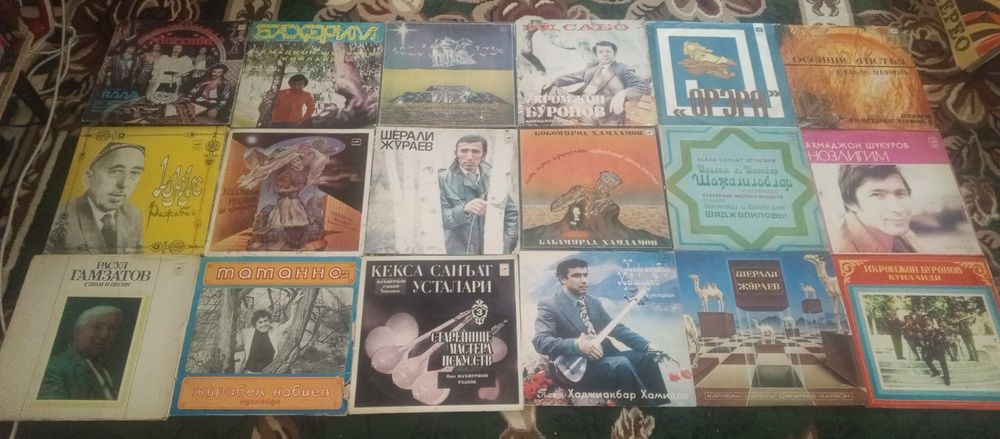 Узбекские и средно азиятские исполнители виниловые пластинка