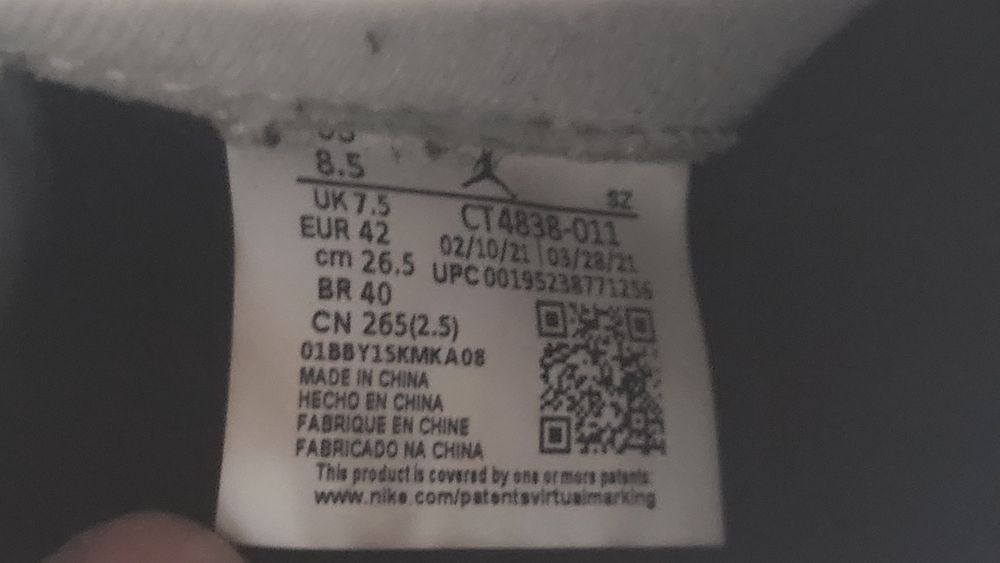 Jordan 5 Oreo ORIGINALI