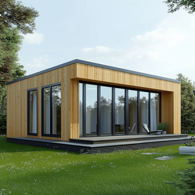 Vând fac construiesc case de locuit și din metal sau lemn