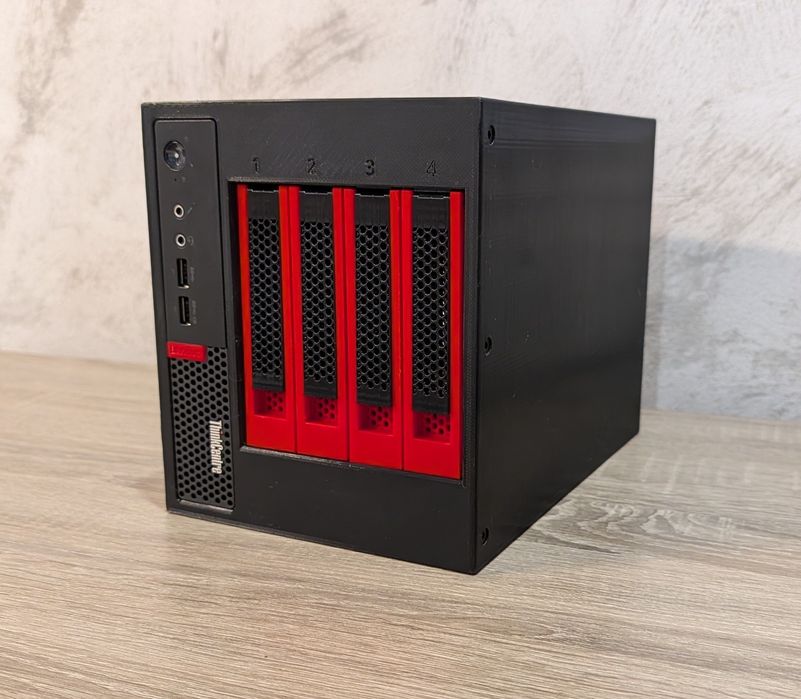 Mini Server NAS – Lenovo M710q – Ideal pentru Plex / TrueNAS / Home As