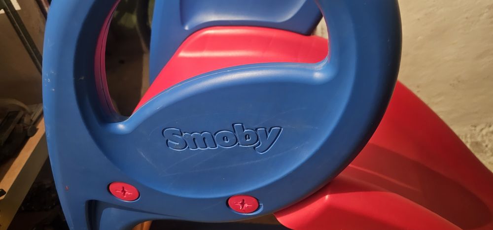 Tobogan copii albastru rosu galben